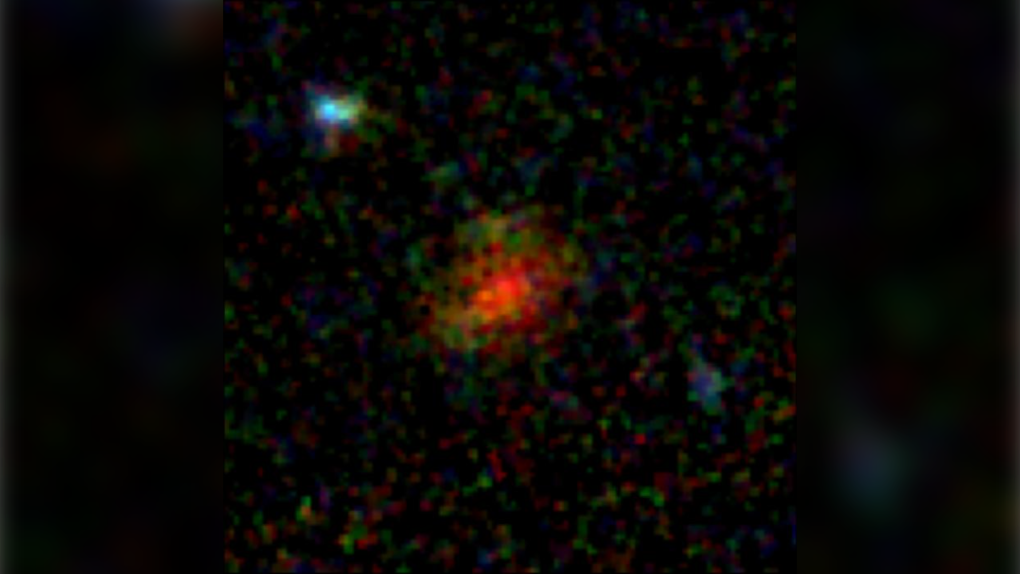 Le télescope James Webb confirme l’existence d’une galaxie poussiéreuse du premier univers