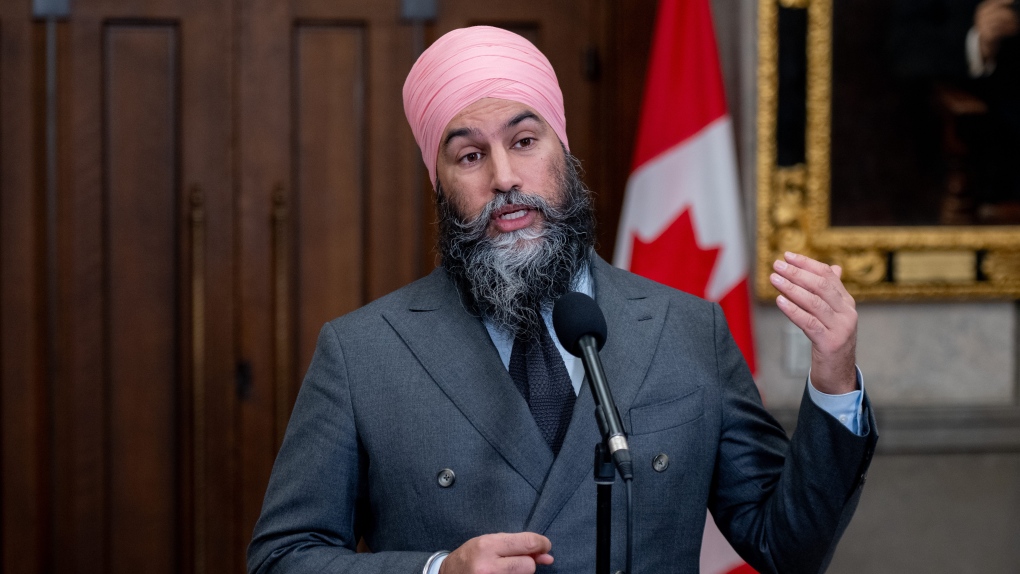 NDP's Jagmeet Singh rules out coalition government with Liberals after next election