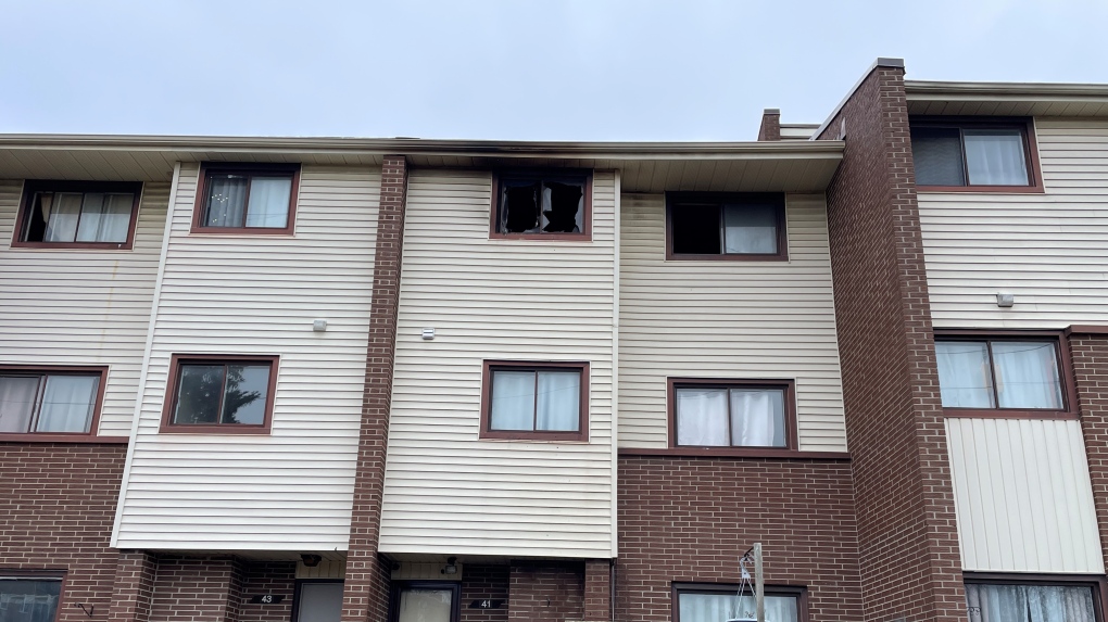'My husband broke down the door': Fatal townhouse fire in Kitchener under investigation