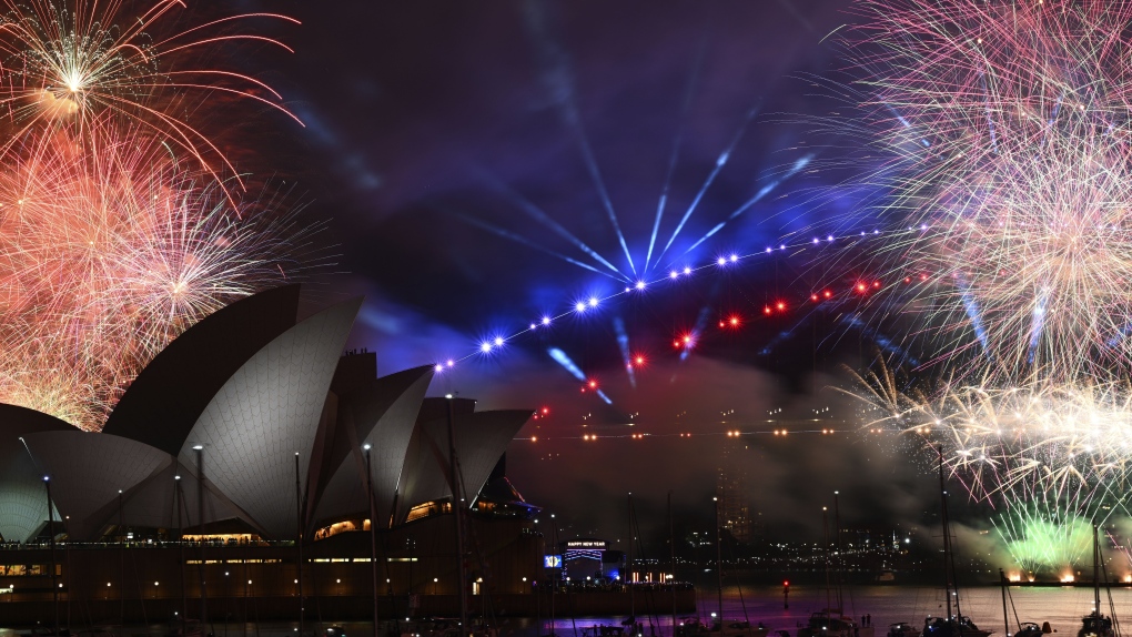 Sydney and Auckland are first to ring in 2024 as war shadows celebrations  elsewhere | CTV News