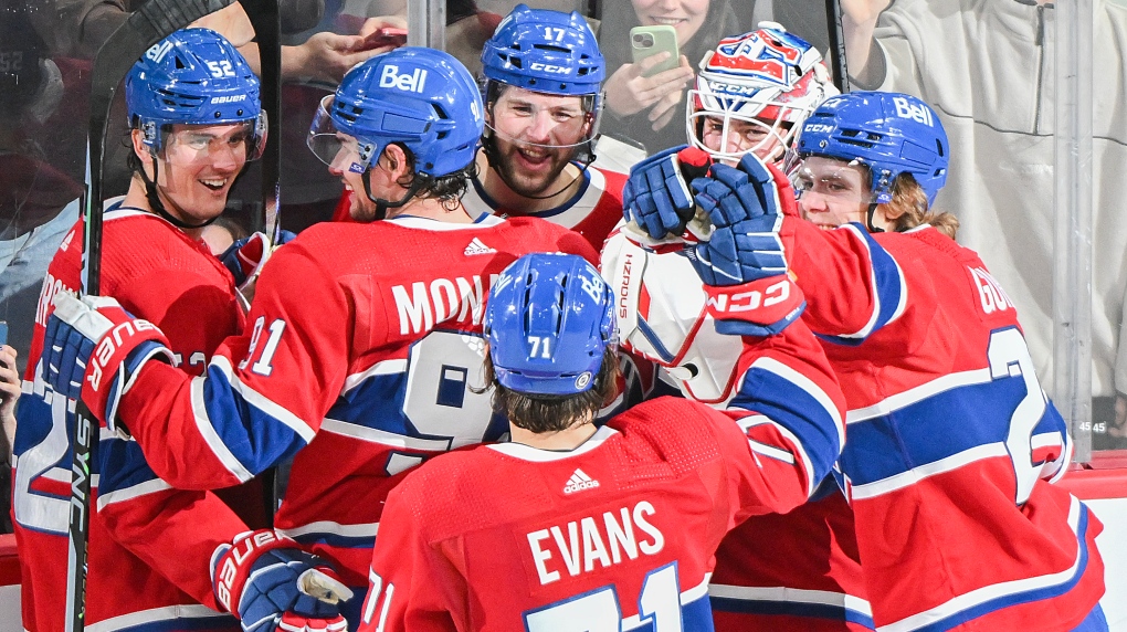 Sean Monahan scores twice as Montreal Canadiens hold off Seattle 4-2