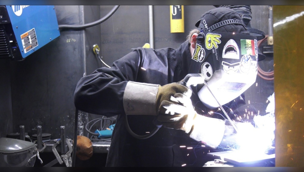 High School students let sparks fly at annual welding rodeo