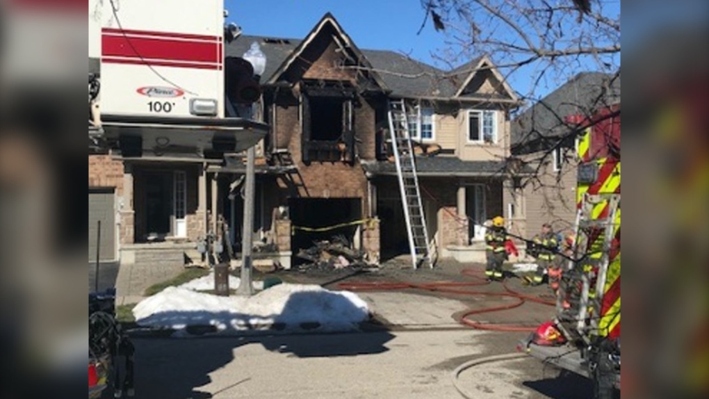 Kitchener residents displaced, dog dies following house fire