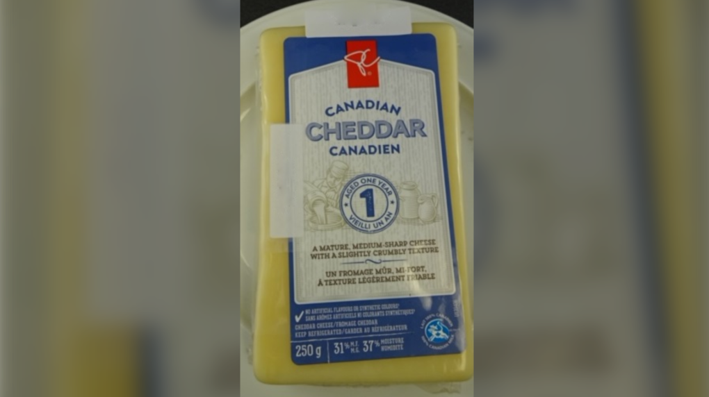 PC brand Canadian Cheddar cheese recalled due to possible Listeria contamination