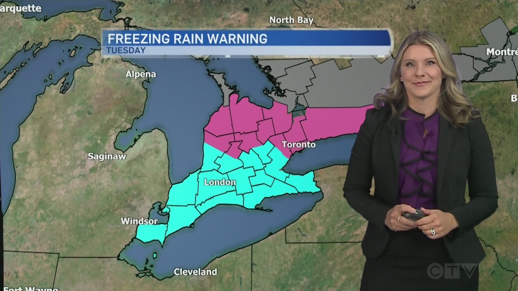 WATCH: Ice storm expected, some bus routes cancelled