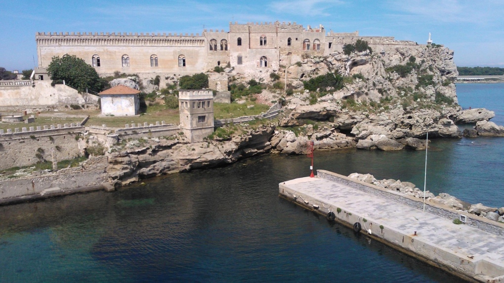 Alcatraz en Italia: una mujer vive en la isla de los criminales