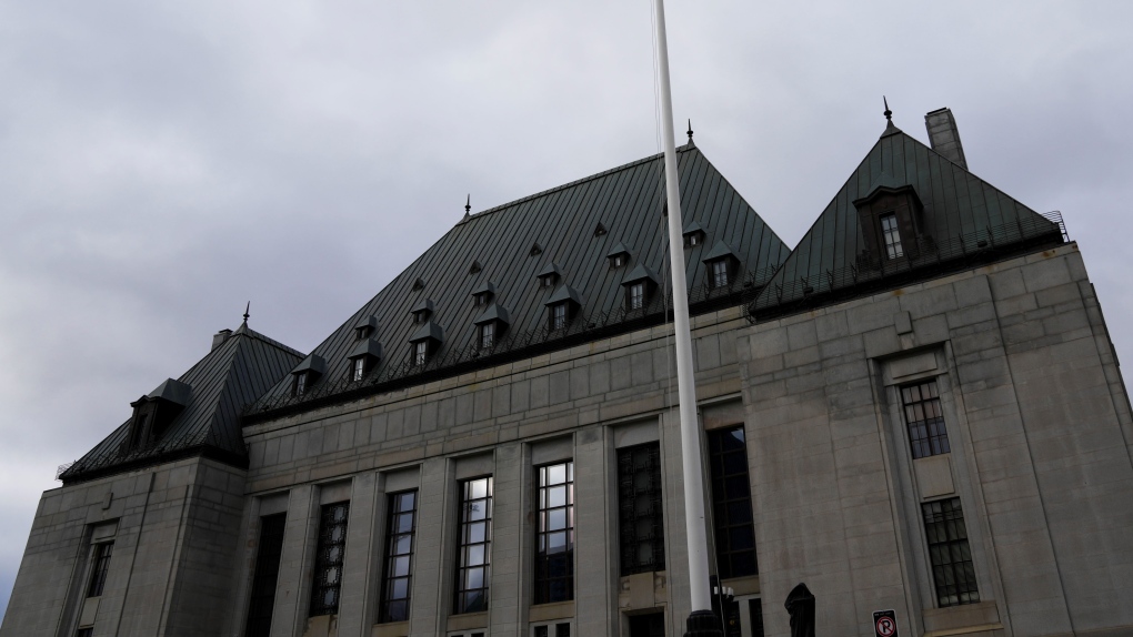 The Supreme Court of Canada is seen in Ottawa, on Monday, Nov. 28, 2022. THE CANADIAN PRESS/Sean Kilpatrick 