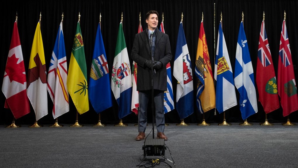 PM Trudeau presenting premiers with health-care funding offer