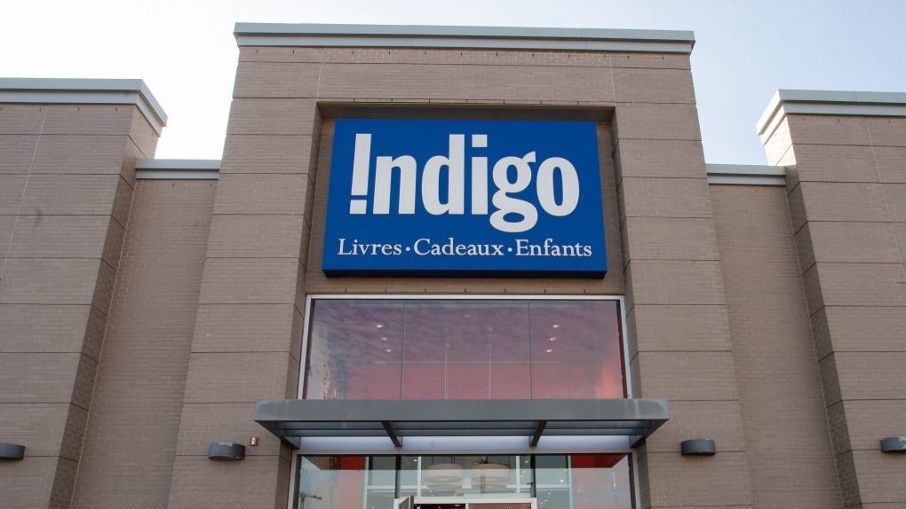 An Indigo bookstore is seen Wednesday, November 4, 2020 in Laval, Que. THE CANADIAN PRESS/Ryan Remiorz