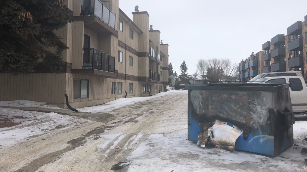 Multiple dumpsters in Saskatoon's north end hit by fire