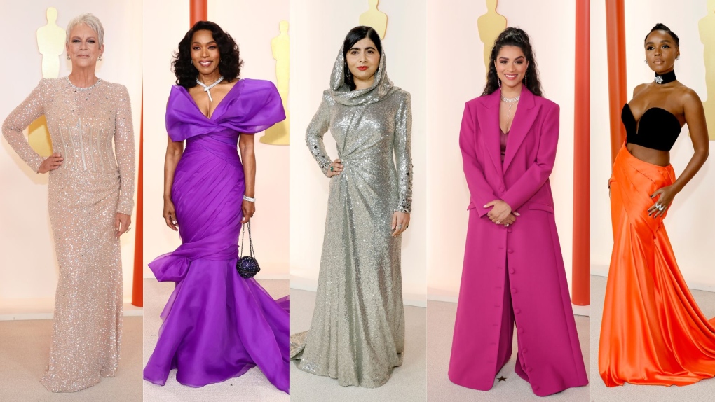 Fashionable celebrity looks from the 95th Academy Awards