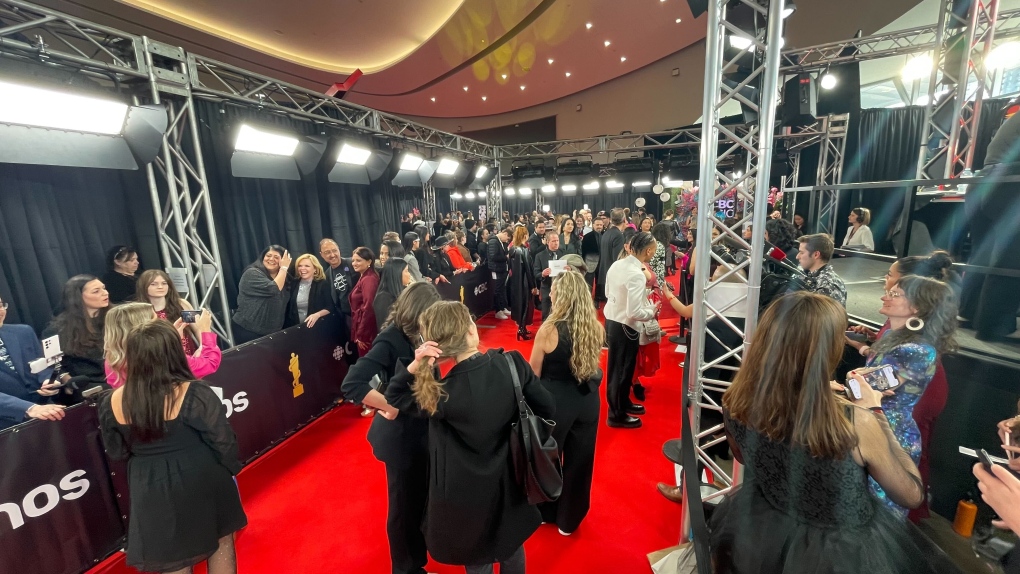 Red carpet rolls out at Rogers Place for 2023 Juno Awards