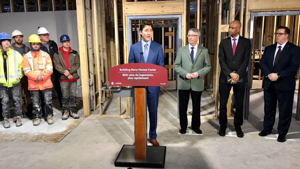 Justin Trudeau stops in Guelph to launch $4 billion housing fund