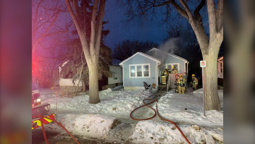 No injuries reported in two evening house fires