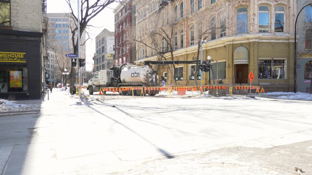 'It's very frustrating': Exchange District businesses upset over surprise road closure