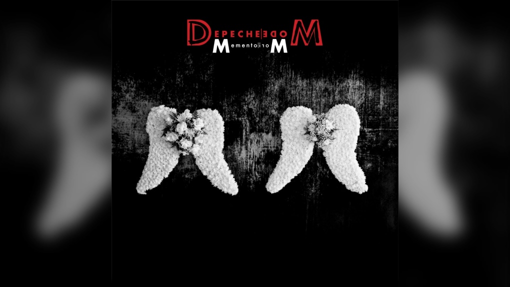 The cover of 'Memento Mori' by Depeche Mode. (Columbia Records via AP) 