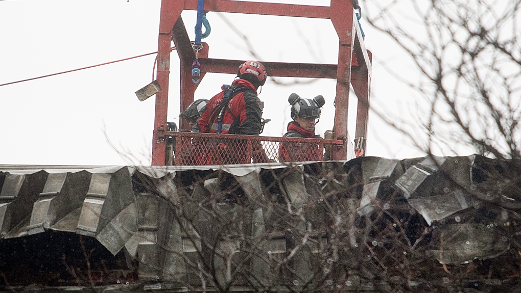 La police dit qu’il est «improbable» qu’il y ait plus de sept disparus dans l’incendie du Vieux-Montréal