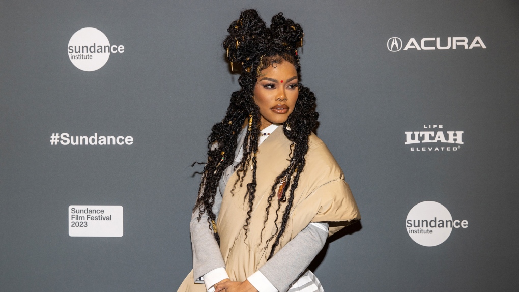 Teyana Taylor attends the 2023 Sundance Film Festival "A Thousand And One" premiere in January.