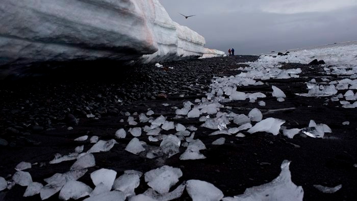 Smeltend Antarctisch ijs om het wereldwijde klimaat, de voedselketen te beïnvloeden: een studie