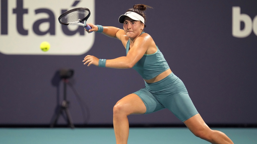 Canadian tennis star Andreescu out with torn ankle ligaments
