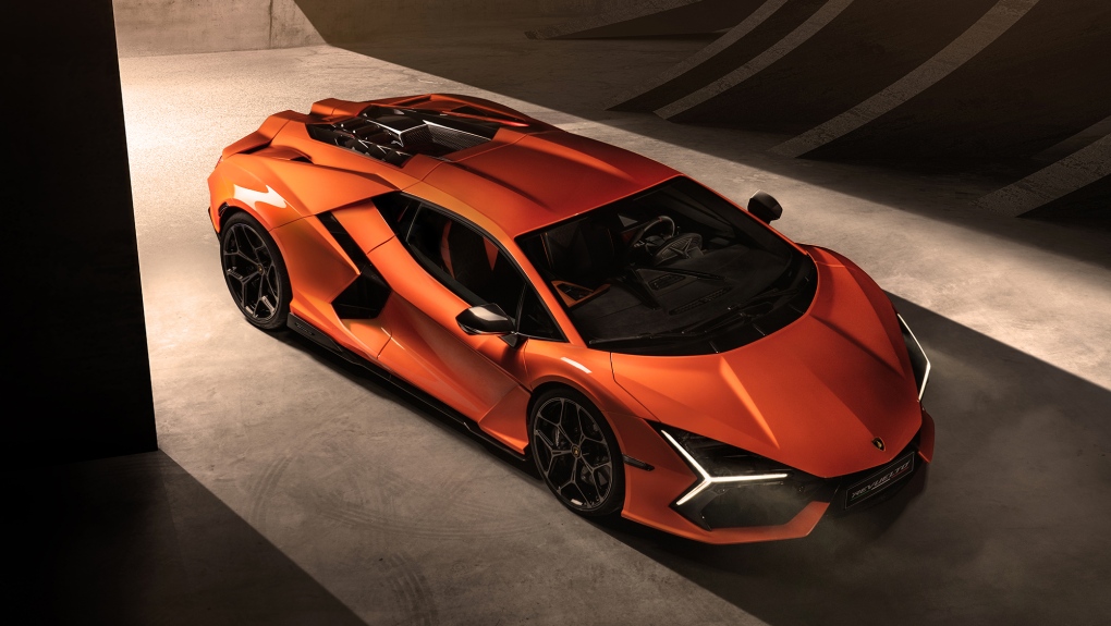 The Lamborghini Revuelto is a 1,001 horsepower hybrid supercar flagship