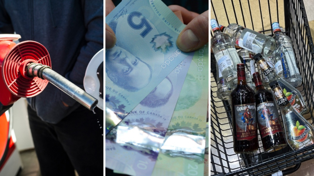 Federal minimum wage, taxes on alcohol: Here’s what’s changing in Canada April 1