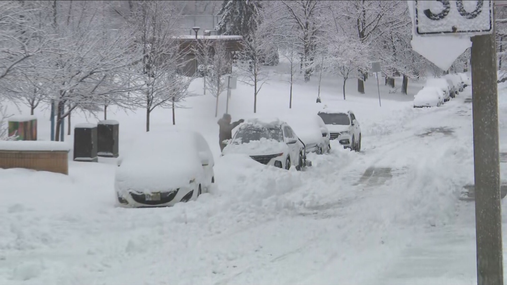 'Half a winter’s worth of snow': Ontario digs out after winter storm with thundersnow