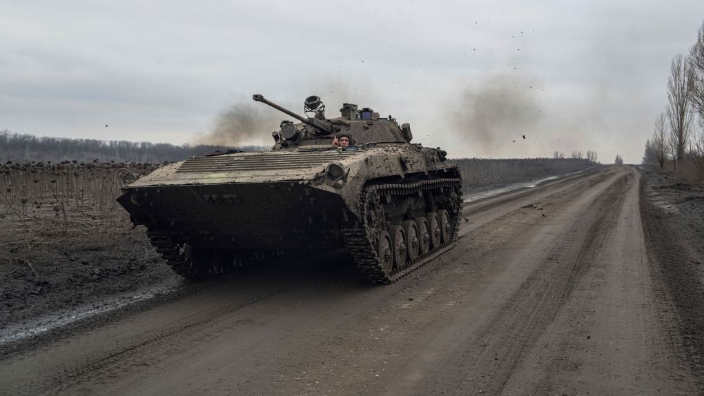 Russisch bombardement treft een Oekraïense stad;  De slag om Bakhmut woedt voort