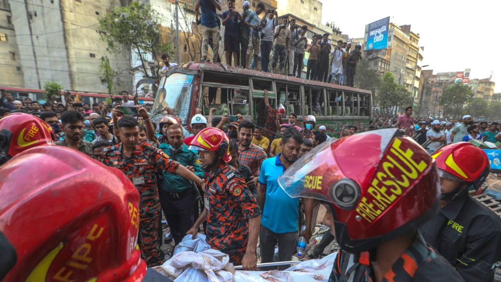 Bangladesh building explosion kills at least 17