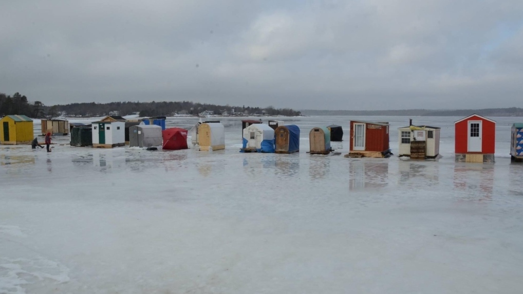 N.B. news: Ice-fishing shelters to be removed