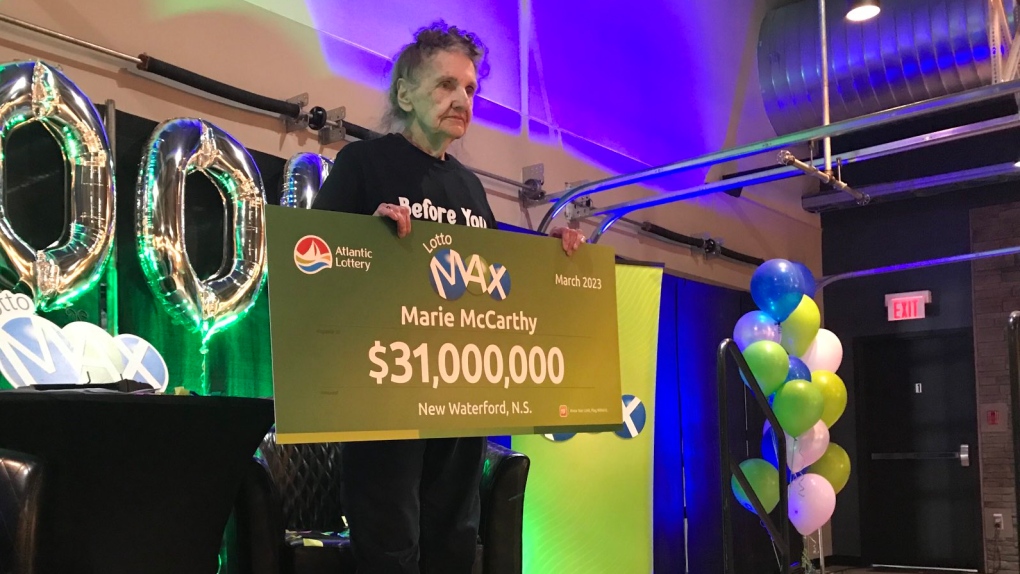 La ganadora del sorteo $31M Lotto Max es anunciada como la nueva mujer de Waterford