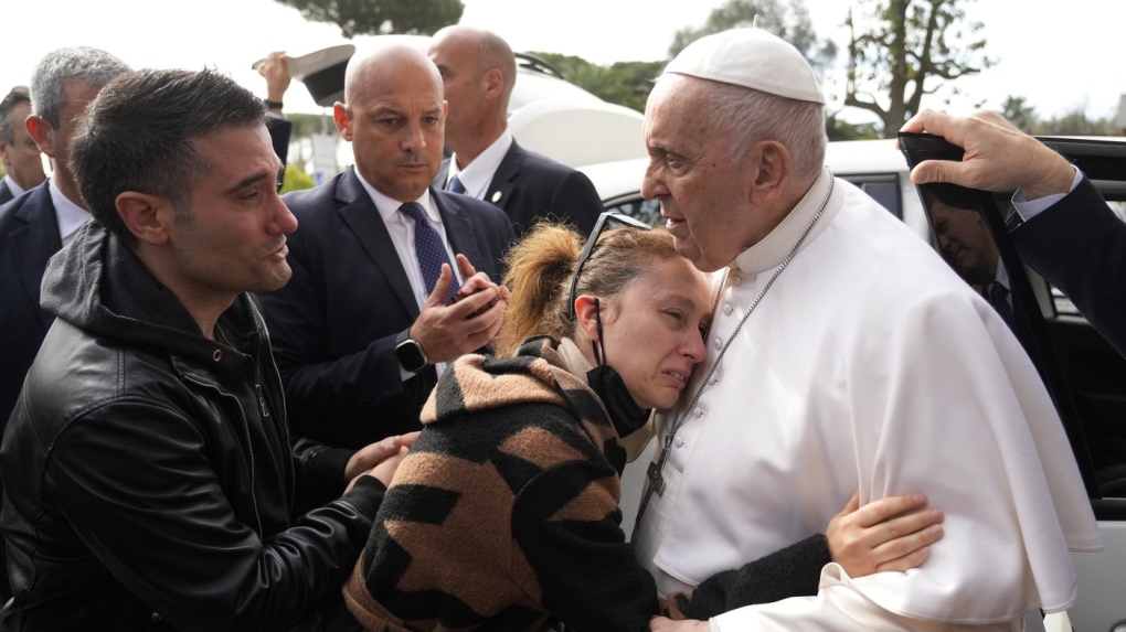 Pope Francis discharged from hospital; ‘Still alive,’ he quips