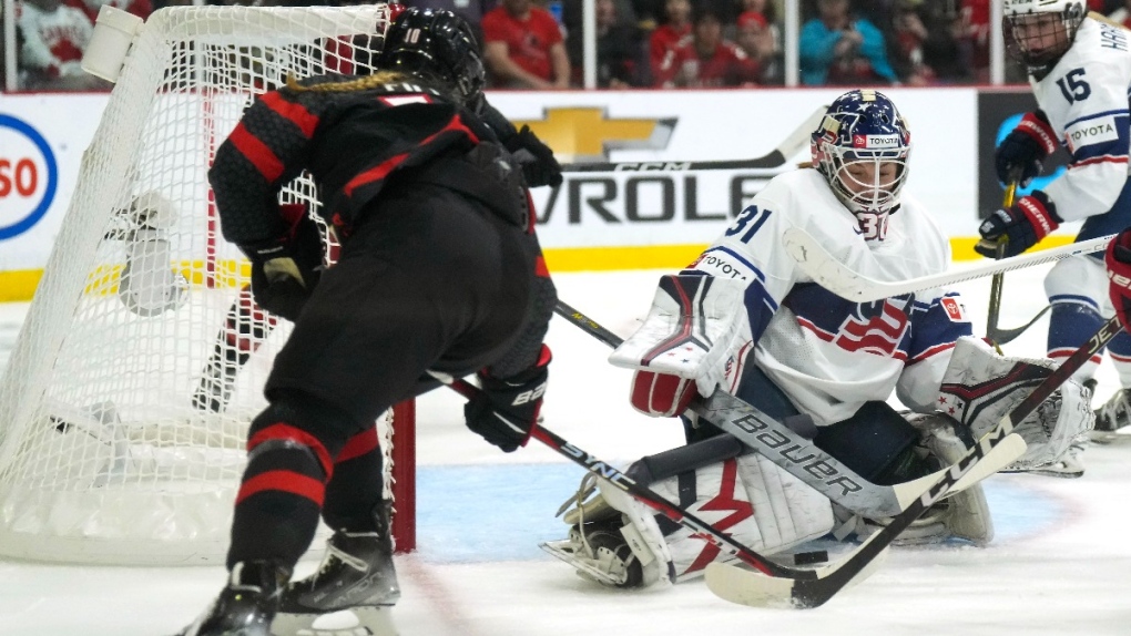 Canada downs U.S. 4-3 in dramatic shootout at women’s worlds; quarterfinals up next