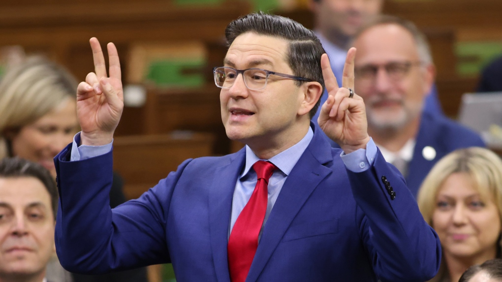 Poilievre’s pitch to defund CBC while keeping French services would require change in law
