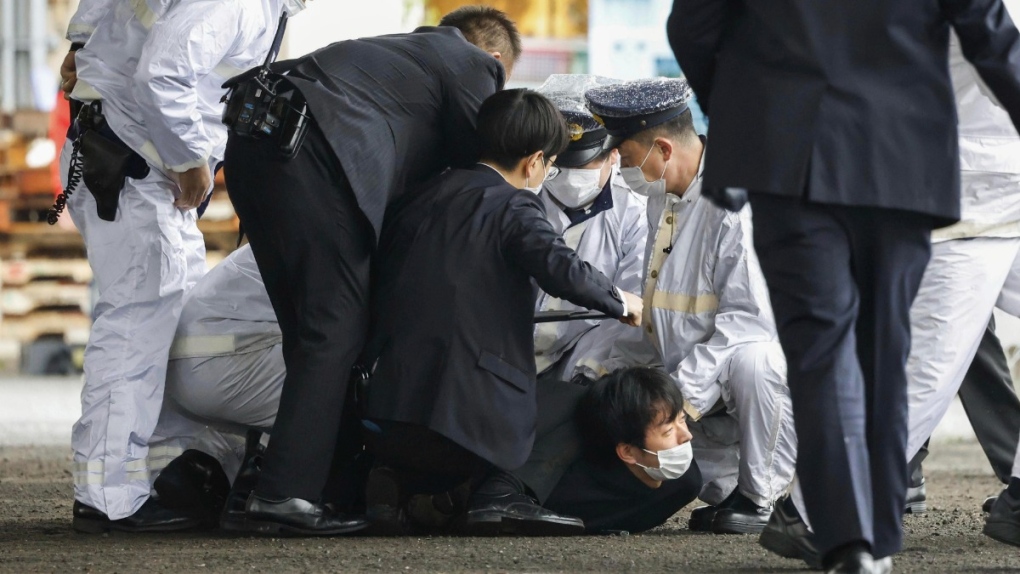 Explosive thrown at Japan PM at campaign event; one person hurt