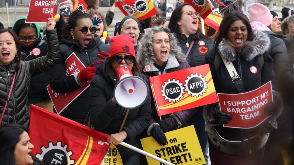 PSAC says strike will begin Wednesday if no deal reached with federal government
