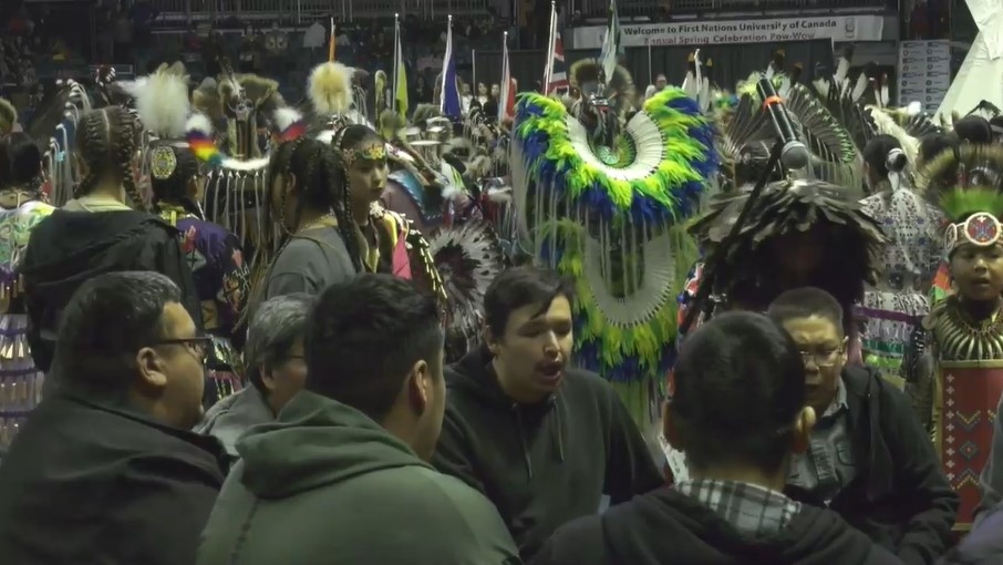 Ukrainian newcomers welcomed at annual Spring Celebration Powwow in Regina