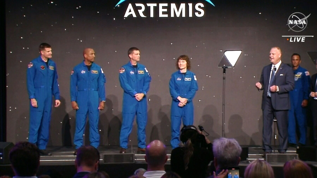 Watch as NASA announces the four astronauts who will be heading to deep space as part of the Artemis II mission.