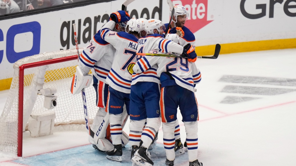 Oilers advance to second round after 5-4 win over Kings