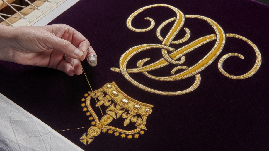 Royal Family unveils sneak peek of King Charles III and Queen Camilla’s coronation robes