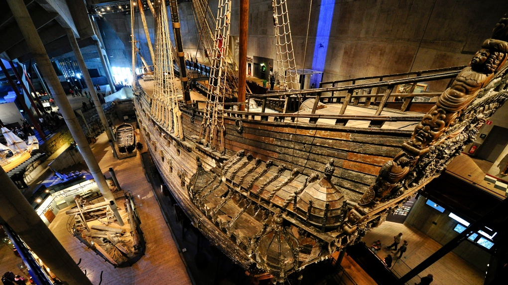 DNA reveals woman was on famed 17th century Swedish warship