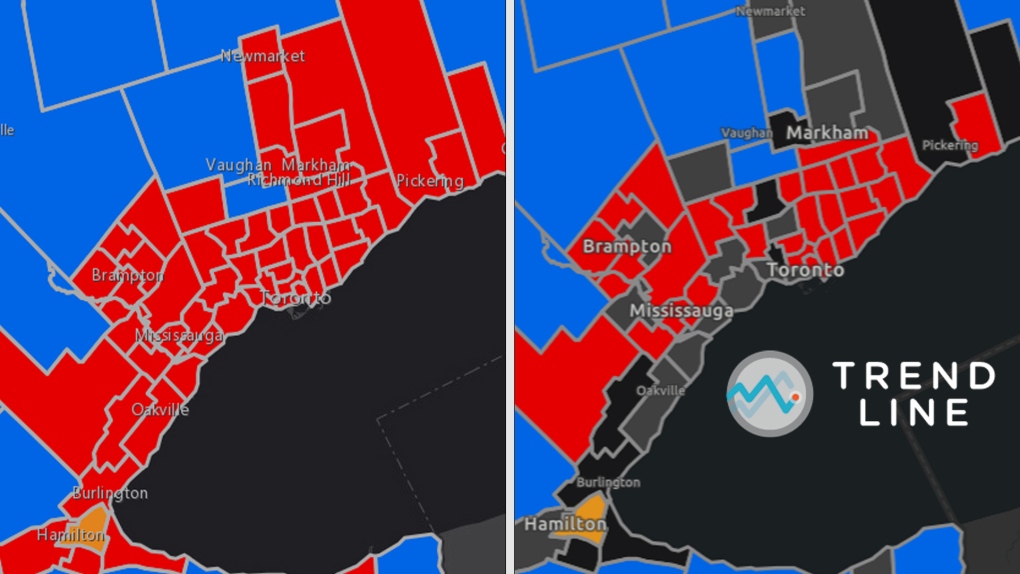 Liberal strongholds under threat, ballot and leadership support slipping: Nanos tracking
