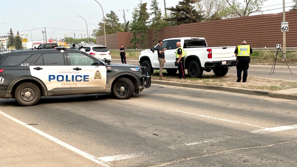 Child taken to hospital after falling out of vehicle in west Edmonton