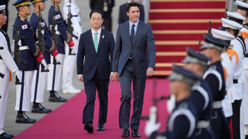 Trudeau in South Korea to talk global and energy security, youth mobility program