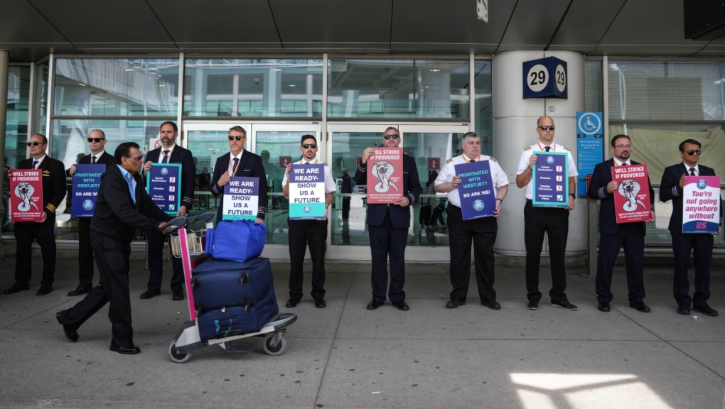 WestJet customers holding their breath as strike notice jeopardizes travel plans