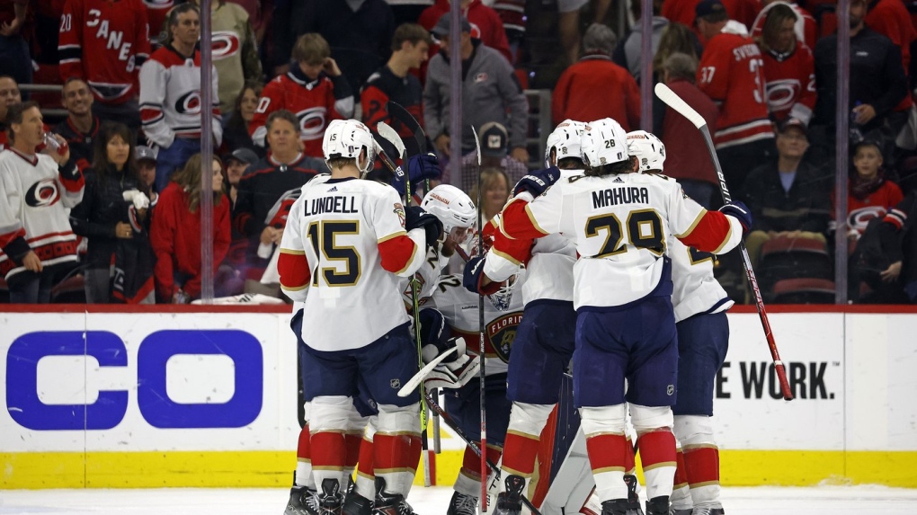 Carolina Hurricanes lose longest game in franchise history, trail Florida  Panthers 1-0 in NHL Eastern Conference Finals - ABC11 Raleigh-Durham