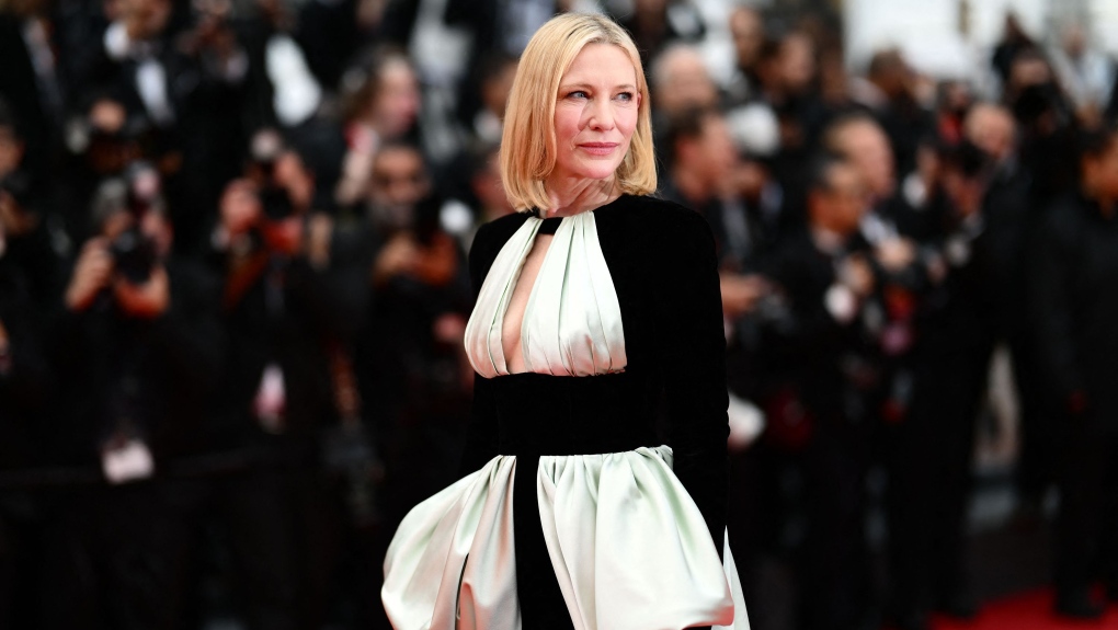 Cate Blanchett says at Cannes that she’s ‘always trying to get out of acting’