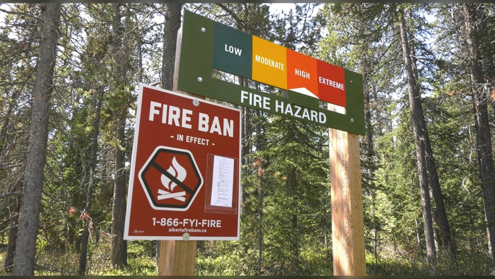 Alberta campers take precautions as province-wide fire ban continues
