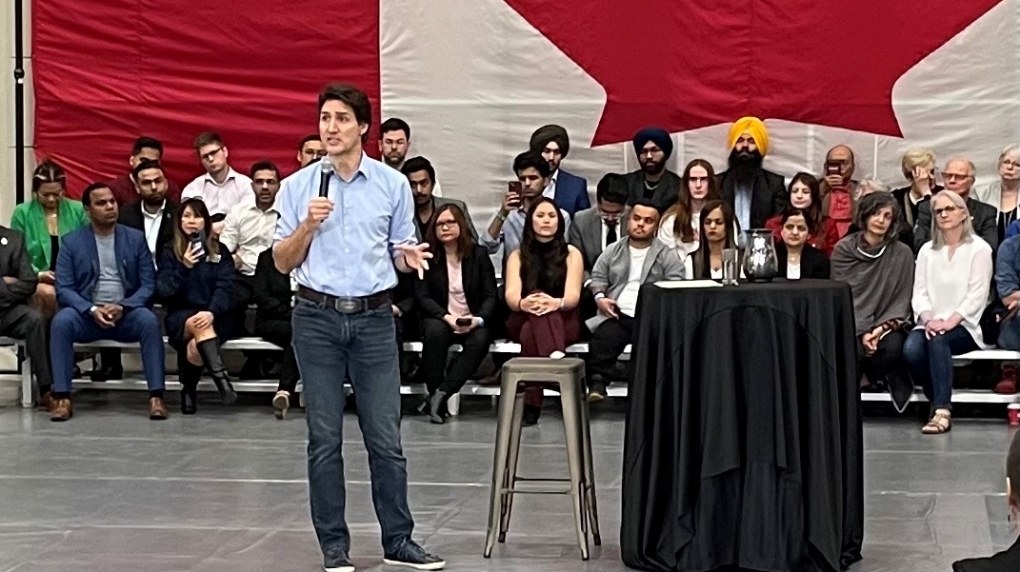 Justin Trudeau: Ayuntamiento del primer ministro en Winnipeg