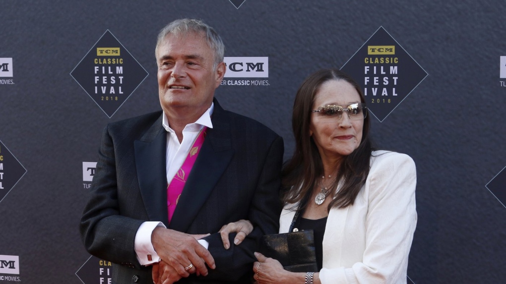Leonard Whiting, left, and Olivia Hussey arrive at the screening of "The Producers" at the 2018 TCM Classic Film Festival Opening Night at the TCL Chinese Theatre on April 26, 2018, in Los Angeles. A Los Angeles County judge on Thursday, May 25, 2023, said she will dismiss a lawsuit that the stars, Whiting and Hussey, of 1968's “Romeo and Juliet" filed over the film's nude scene, which they said involved them being subjected to fraud, and sexual abuse and harassment when they were in their teens. (Photo by Willy Sanjuan/Invision/AP, File)